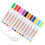 12PCS Floating Whiteboard Markers Round Tip 12 Color Erasable 1