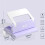 Double-Hole Paper Puncher with Adjustable Alignment-Yellow 4