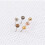 500 Pcs Map Push Pins Decorative Pushpins Round Head-silver 6