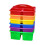 6Pcs Stackable Storage Basket With Handle-6 packs of opp bag p 1