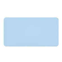 60x40cm Large Leather Desk Pad Scratches and Water-Sky Blue
