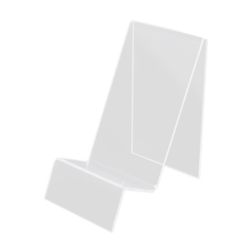 Acrylic Book Holders Magazine Stand Clear-Mshaped display sta