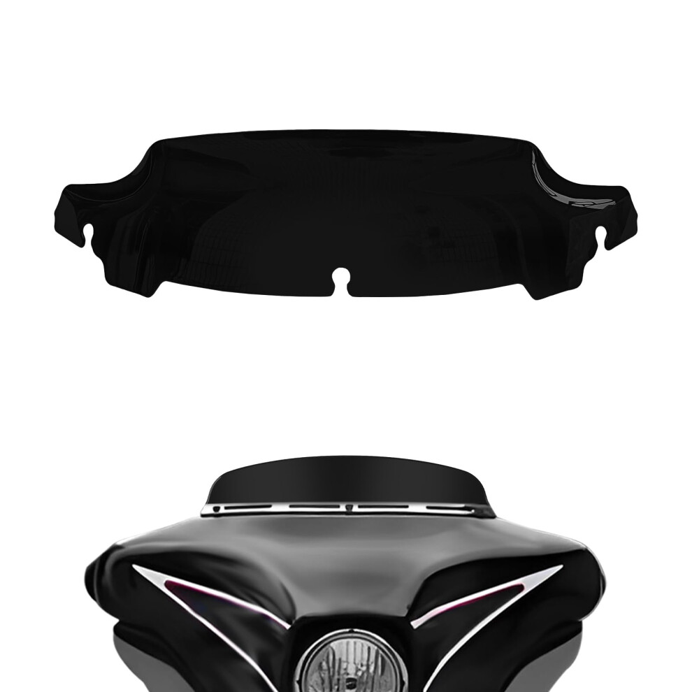 4.5 Inch Glossy Touring Windshield For Harley Davidson Street Glide 20142022 Black 9426802872682