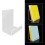 Clear Book Holders Magazine Stand Acrylic-Jshaped medium size 6