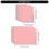 5 Pcs A3 A4 Student Writing Pad Exam Board-A4 transparent red 4