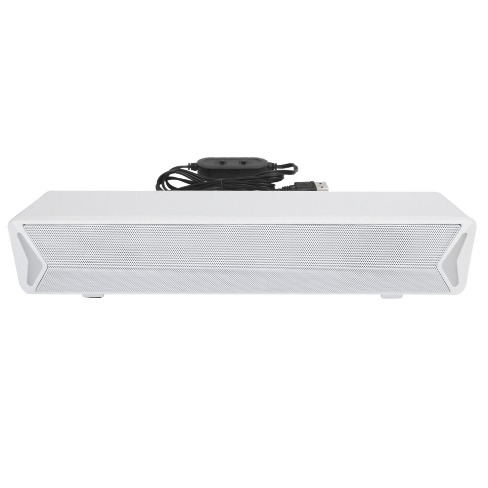 Audio- Sync Rgb Sound Bar, Beauty Filling Hi-Fi Sound Quality Dynamic Ing Bar For Stylish Computer Speaker Setups, Loud Sound, Clear Light 9420858974666