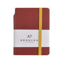 Pocket Notebook Journal Notebooks Schema Planner-A7 Wijnrood