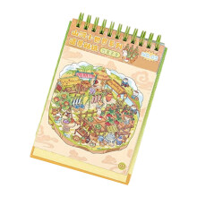 Scènesticker Chinoiserie Thema Landschap-Klein aanzicht tussen s