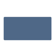 Lederen muismat 60x40cm antislip bureaumat voor-Wei Blauw