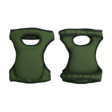 Verstellbare Knieschoner aus Neopren und Leder, stoßdämpfender Schaumstoff, leicht zu transportieren, vielseitig einsetzbar für Gartenarbeit, Yoga