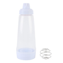 1000ml Pancake Batter Dispenser Bottle with Mixing Ball, Precise Control for Cupcakes and Waffles