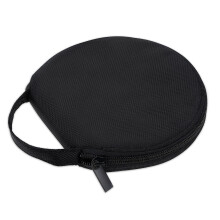 CD Storage Case and DVD Carrying Case 20 Disc Capacity Organizer with Hand Strap for Travel Home Car