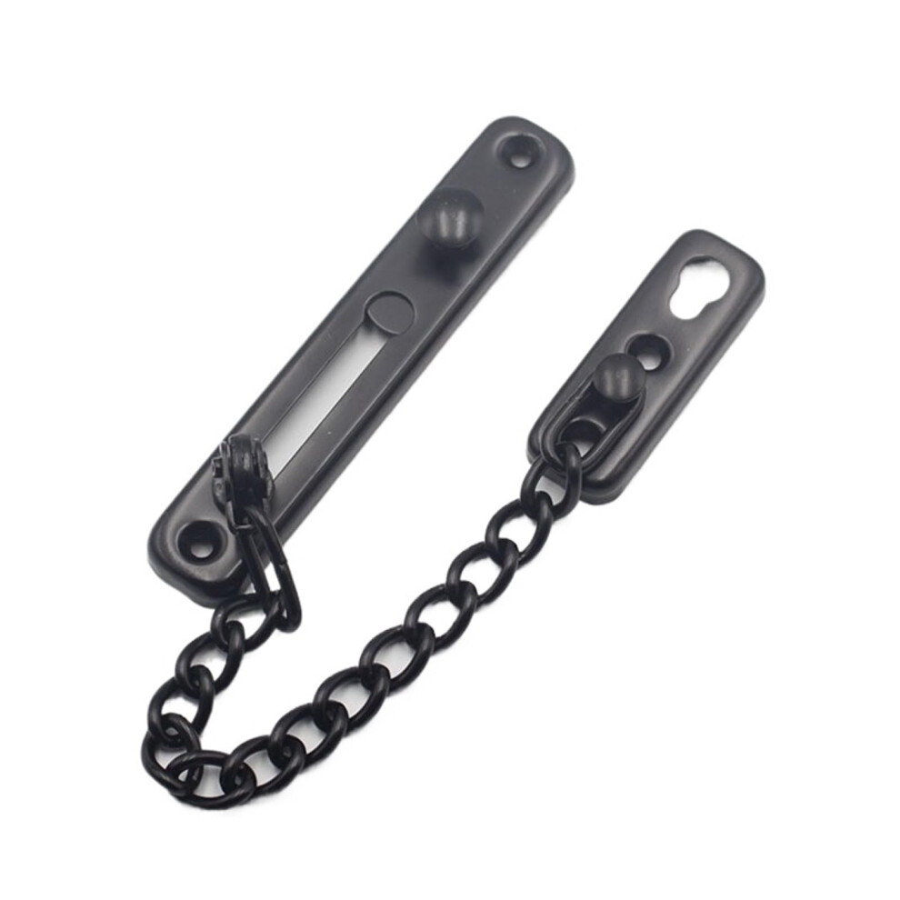 Door Security Lock Thickened Stainless Steel Bolt For Bedroom Hotel Homestay Easy Install Black 9119770769312