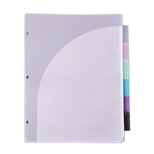 Organisateur de documents extensible avec 6 pages-28,5x25CM