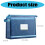 Sac organisateur de documents à Double couche, avec fenêtre-Vert 4