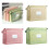Sac organisateur de documents à Double couche, avec fenêtre-Vert 3
