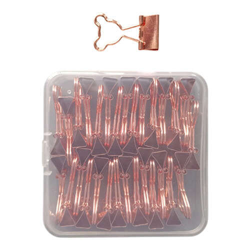 Pinces à papier pliables, 30 pièces, trombones en forme de-B