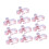 Study Desk Rack Transparent Page Rack 12 Degree  Design-Ice Pink 1
