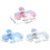 Study Desk Rack Transparent Page Rack 12 Degree  Design-Ice Pink 4