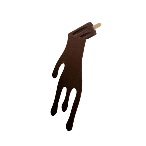 Unique Melting Bookmarks Summer Theme Silicone Non Slip-Coffee