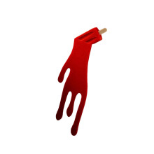 Adorable Melting Treat Bookmarks Silicone Reading Companion-Red