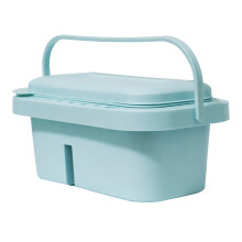 Nettoyeur de pinceaux à peinture, seau de lavage de-Bleu clair