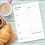 Bloc-notes professionnel pour-PLAN QUOTIDIEN bai fen 4