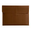 Letter Size Leather Document Case for Business-Dark Brown 1