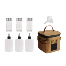 Camping Spices Seasoning Container Set, Portable Seasoning-A