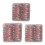 30 Pcs Heart Shape Binder Clips Foldback Clips-Water drops 2