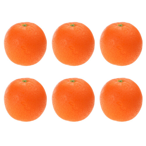 Fruit Realistic Plastic Fruit Plastic Fruit-Orange A
