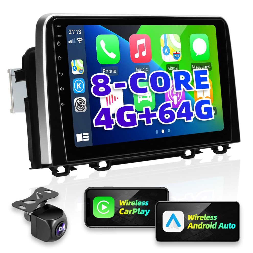 Android Car Stereo Wireless Carplay Android Auto 10' Touchscreen Gps For Honda Crv 20172021 9001264041236