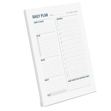Dagelijkse Fitness Maaltijdplanner Notebook-DAGELIJKSE PLAN