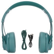 Kopfhörer mit Umgebungserkennung, TalkThru-Technologie, kabelloser On-Ear-Kopfhörer mit Geräuschunterdrückung, integrierter