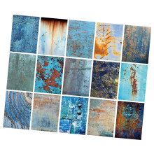 30 Vellen Retro Craft Paper Pack Antiek Scrapbook-Groene vlek