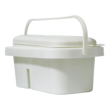Artist Brush Washer Brush Washing Bucket Plastic Paint-White