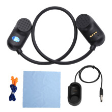 Offene Bluetooth-Kopfhörer mit Chip für geringe Latenz und IPX8-Wasserschutz für Sport und Outdoor-Aktivitäten – rostbeständiges, leichtes