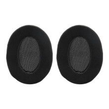 Ersättningsöronkuddar för ditt headset, slitstarka och bekväma med velourtyg och mjukt skum, klart ljud, klart ljud, klart ljud, klart ljud