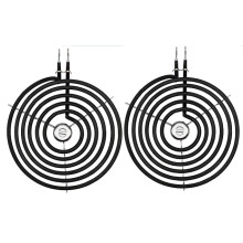 8 Inch Electric Stove Burner Element Replacement for GE Hotpoint RCA Range, 2 Pack 2350W