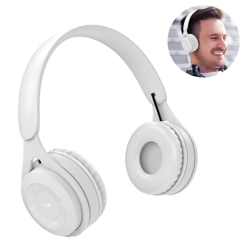 Ακουστικά Bluetooth Deep Bass, Πτυσσόμενος Σχεδιασμός με Μικρόφωνο για Κινητό Τηλέφωνο, 1