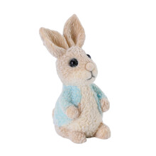 Rabbit Figurines Easter Micro Decorations for Flower-W304D