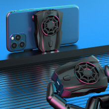 Intelligenter Handy-Lüfter für schnelle Kühlung, Dual-Halbleiter-Kühlchip für effiziente Wärmeabfuhr, für Gaming ohne Überhitzung, langlebig