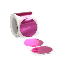 Certificate Wafer Company Seal Labels, Stickers for Award-H