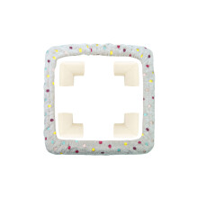 Gripper Strips Frame Cover Rugs Hooking Frame-Light Khaki 25CM