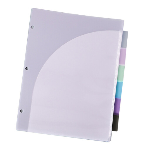 6  Pocket Expanding File Folder Portable Letter Size-28.5x25CM