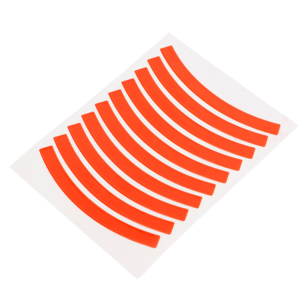 Reflective Wheel Decal Strip Safety Warning Tape For Cars Motorcycles Bicycles Night Driving Visibility Strong Reflection High Quality Pvc Material Un 9088816110220