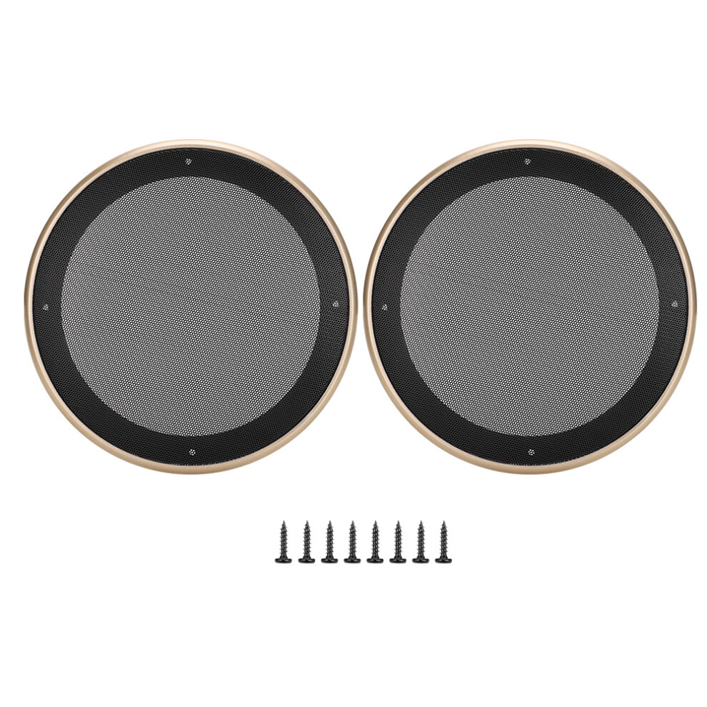Metal Mesh Grill For 8 Inch Speakers,Abs Plastic Frame Round Speaker Grill With Protective Cover, Loud Sound, Loud Sound, Loud Sound, Loud Sound, Good 9420858999416