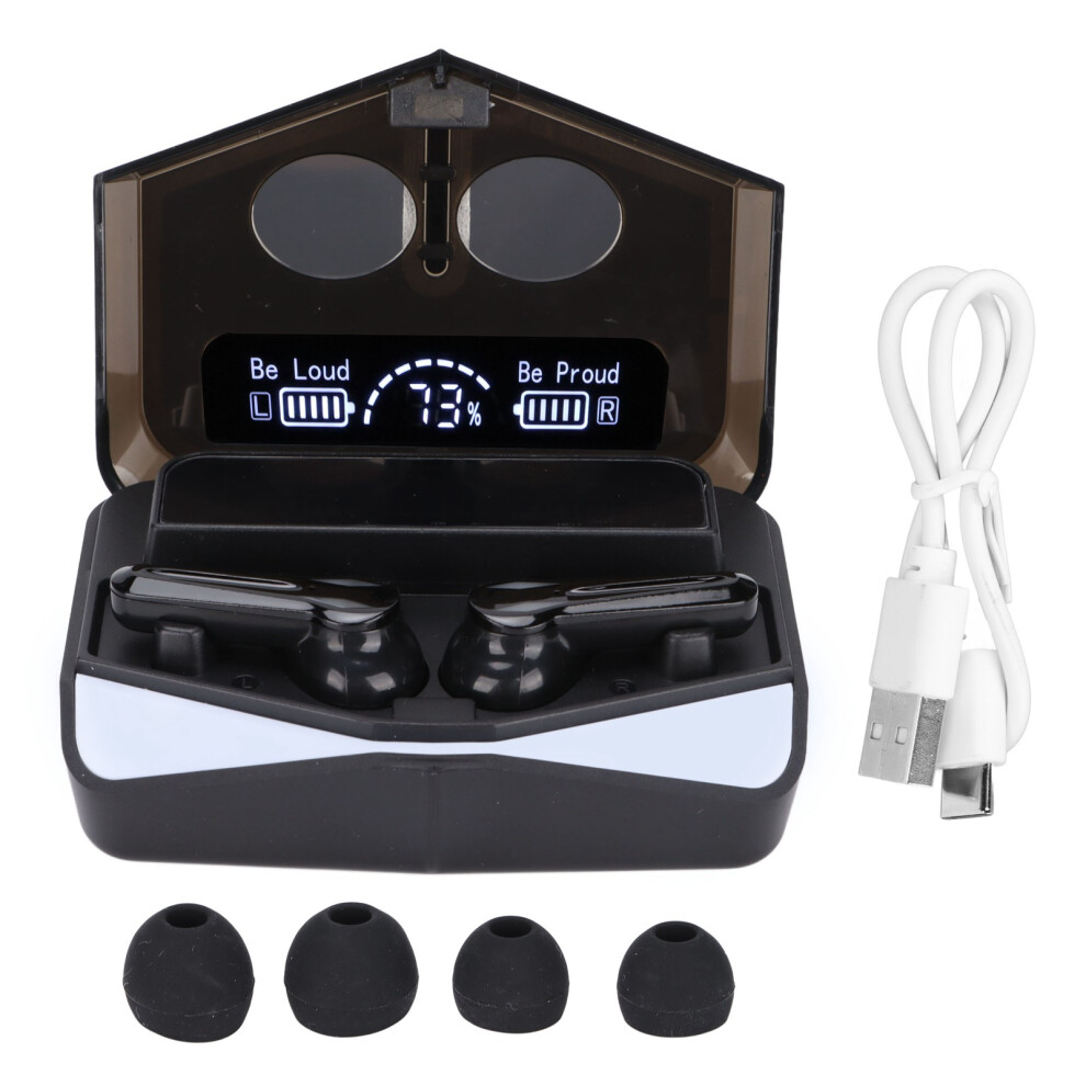 In-Ear Headphones Bluetooth 5.3 Wireless Gaming Earbuds Immersive Stereo Sound Noise Cancelling Mic -Low Latency Led Power Display Touch Control Ipx4 9420858064305