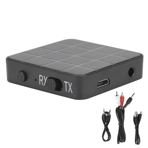 Ασύρματος προσαρμογέας πομπού/δέκτη Bluetooth, συσκευή ήχου 2σε1AUX με Bluetooth5.0 έκδοση
