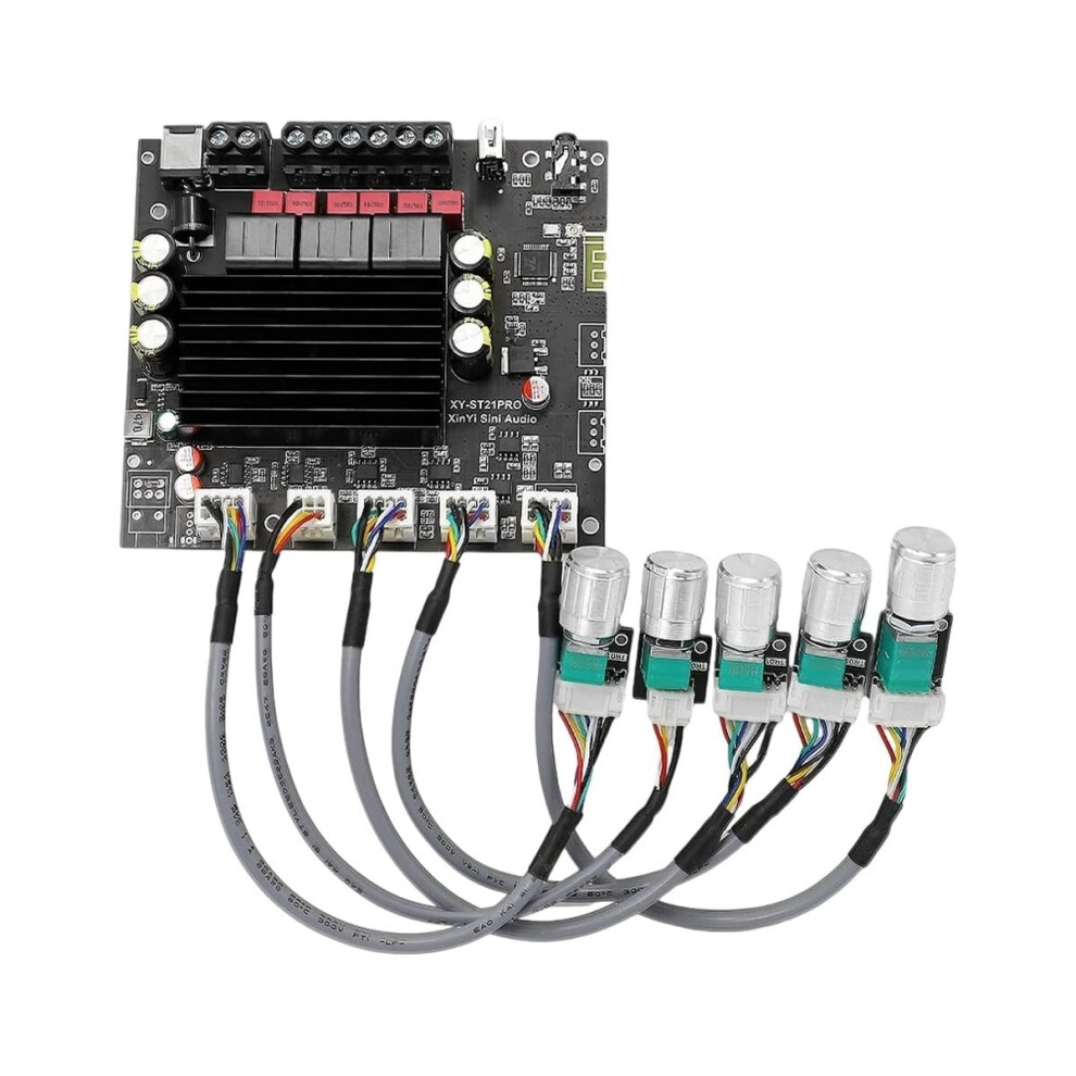 Bluetooth Digital Amplifier 2.1 Channel 100W X2 + 200W Subwoofer Tpa3221 Power Module 9426802873368